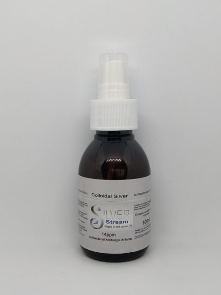 Colloidal Silver 14 ppm, (100ml Spray) Premium Quality Colloidal Silver